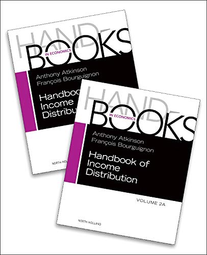 کاور کتاب Handbook of Income Distribution (Volume 2A-2B) 1st Edition