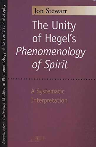 کاور کتاب The Unity of Hegel's "Phenomenology of Spirit