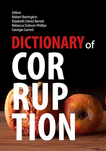 کاور کتاب dictionary of corruption