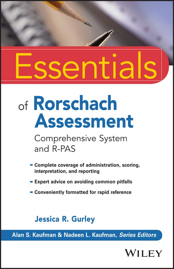 کاور کتاب Essentials of Rorschach Assessment - Comprehensive System and R-PAS