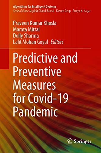 کاور کتاب Predictive and Preventive Measures for Covid-19 Pandemic