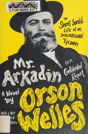 کاور کتاب Mr arkadin