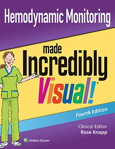 کاور کتاب Hemodynamic Monitoring Made Incredibly Visual (Incredibly Easy! Series®) Fourth Edition