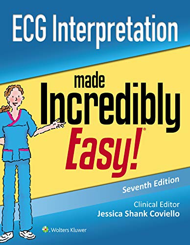کاور کتاب ECG Interpretation Made Incredibly Easy (Incredibly Easy! Series®) 7th Edition