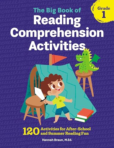 کاور کتاب The Big Book of Reading Comprehension Activities, Grade 1