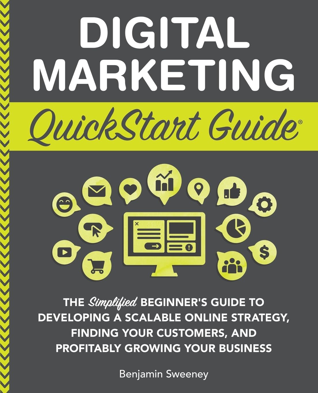 کاور کتاب Digital Marketing Strategy 2024: A QuickStart Guide to Modern Digital Marketing by Brian Tracy