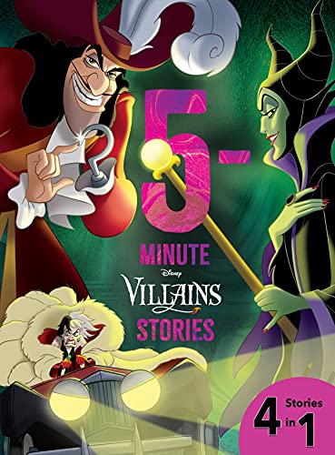 کاور کتاب 5-Minute Villains Stories (5-Minute Stories)