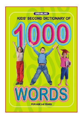 کاور کتاب Kids Second Dictionary of 1000 words
