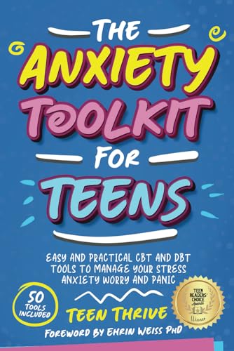 کاور کتاب The Anxiety Toolkit for Teens