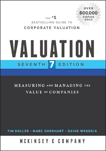 کاور کتاب Valuation measuring companies finance