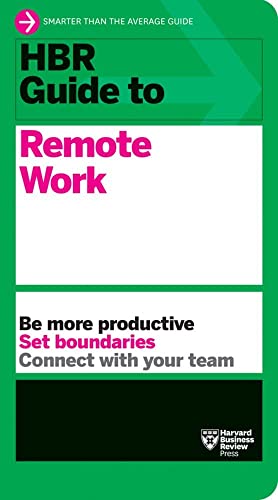 کاور کتاب HBR Guide to Remote Work