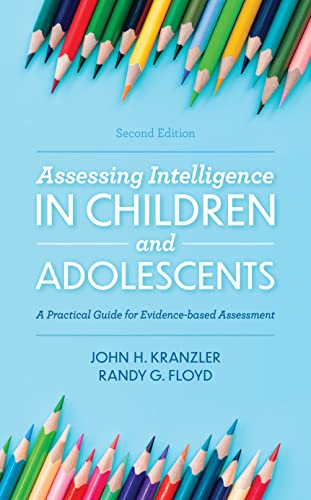 کاور کتاب Assessing Intelligence in Children and Adolescents: Evidence-based Methods for Clinical Practice
