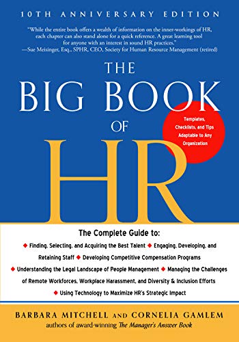 کاور کتاب The Big Book of HR, 10th Anniversary Edition