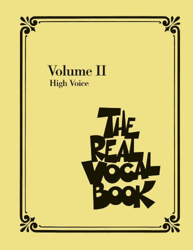 کاور کتاب The Real Vocal Book - Volume II: High Voice