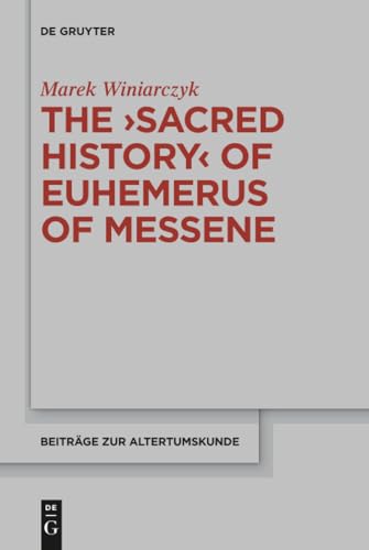 کاور کتاب the SACRED HISTORY of EUHEMERUS