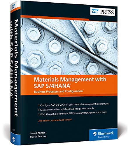 کاور کتاب Materials Management with SAP S/4HANA: Business Processes and Configuration (2nd Edition) (SAP PRESS)