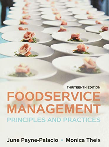 کاور کتاب Food service management, principles and practices