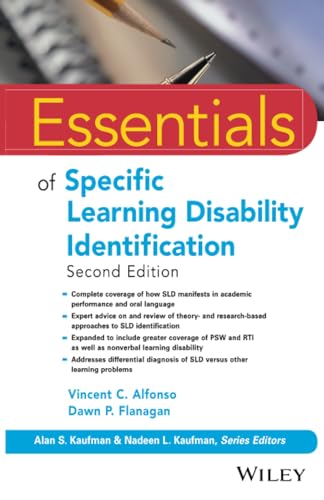 کاور کتاب Essentials of Specific Learning Disability Identification