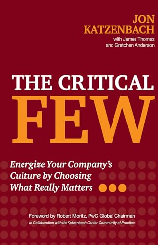 کاور کتاب The Critical Few: Energize Your Company’s Culture by Choosing What Really Matters