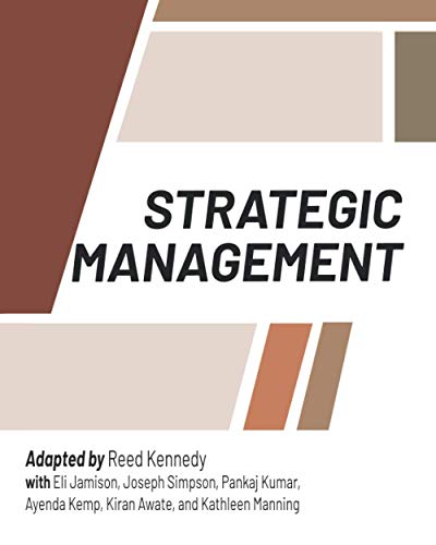 کاور کتاب Strategic Management