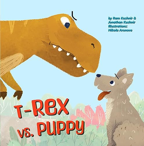 کاور کتاب T-Rex vs. Puppy: Adventures of Norm