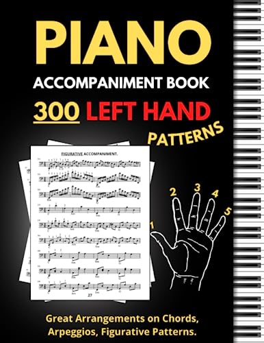 کاور کتاب Piano Accompaniment Book for Left Hand Patterns
