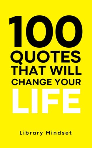 کاور کتاب 100 quotes that will change your life