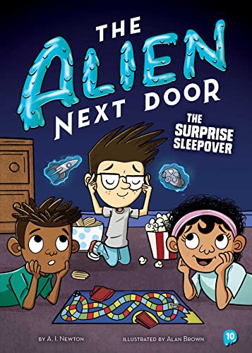 کاور کتاب The Alien Next Door 10: The Surprise Sleepover Kindle Edition
