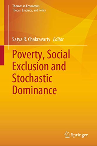 کاور کتاب Poverty, Social Exclusion and Stochastic Dominance