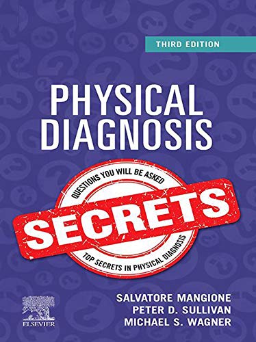 کاور کتاب Physical diagnosis secrets 3rd edition