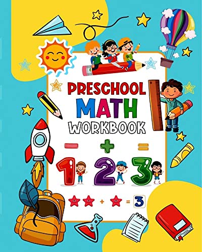کاور کتاب Preschool Math Workbook