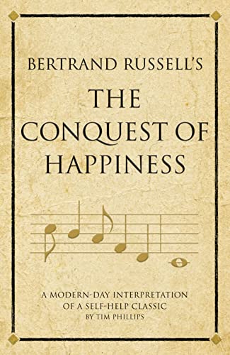 کاور کتاب Bertrand Russell's The Conquest of Happiness: A modern-day interpretation of a self-help classic