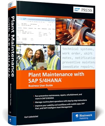 کاور کتاب Plant Maintenance with SAP S/4HANA: Business User Guide