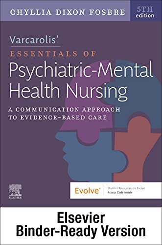 کاور کتاب Varcarolis’ Essentials of Psychiatric Mental Health Nursing: A Communication Approach to Evidence-Based Care