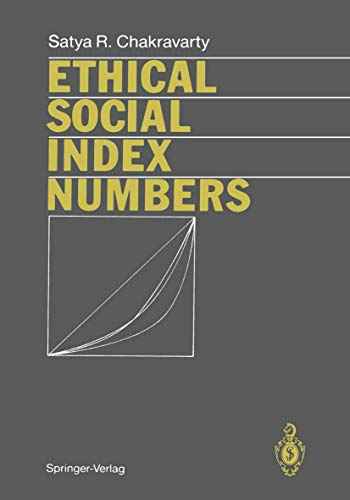 کاور کتاب Ethical and Social Index Numbers