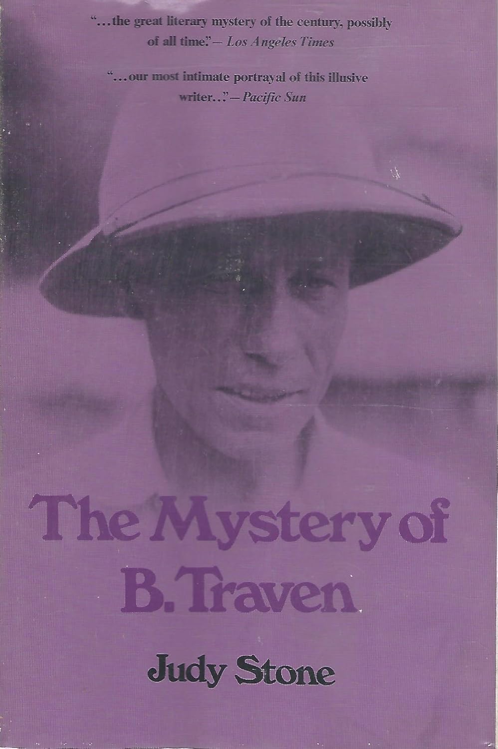 کاور کتاب The mystery of B. Traven