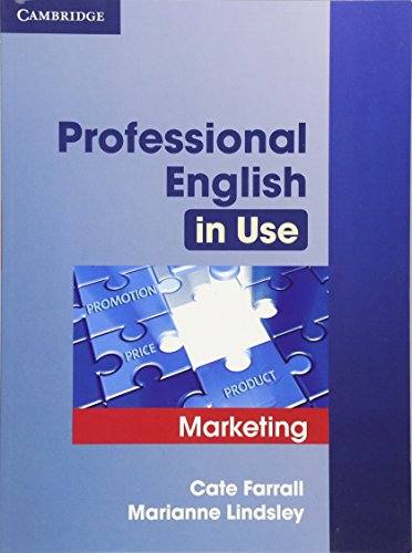 کاور کتاب Professional English in Use Marketing with Answers