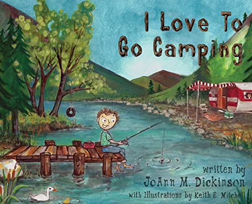 کاور کتاب I Love To Go Camping