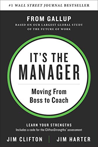 کاور کتاب It's the Manager: Moving From Boss to Coach