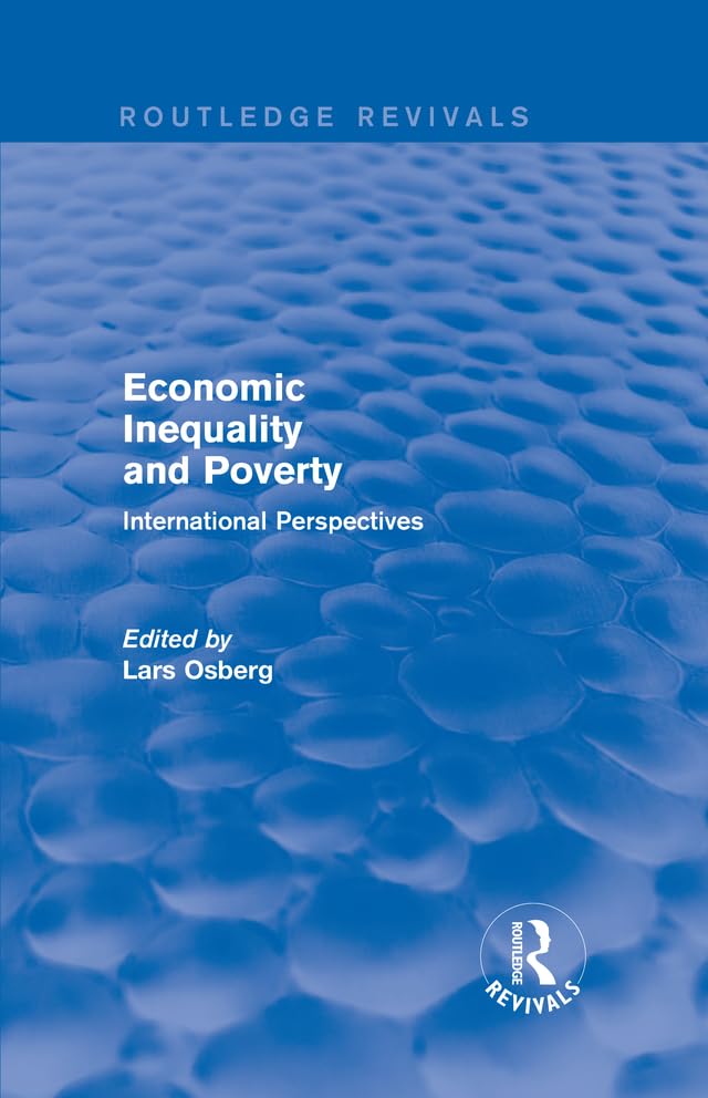 کاور کتاب Economic Inequality and Poverty: International Perspectives