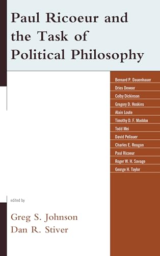 کاور کتاب Paul Ricoeur and the Task of Political Philosophy (Studies in the Thought of Paul Ricoeur) Reprint Edition, Kindle Edition