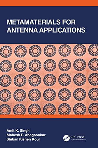 کاور کتاب Metamaterials for Antenna Applications