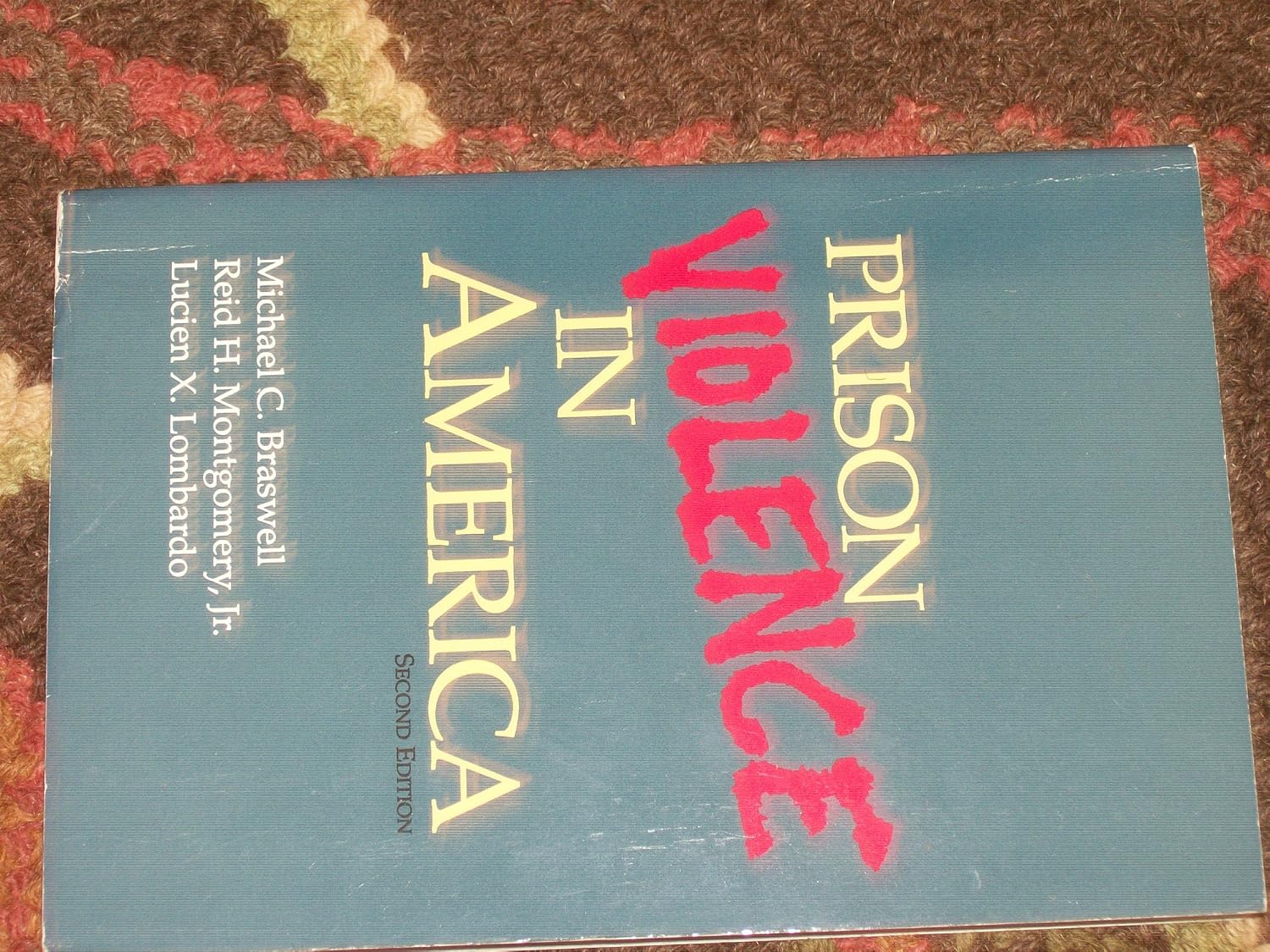 کاور کتاب Prison Violence in America