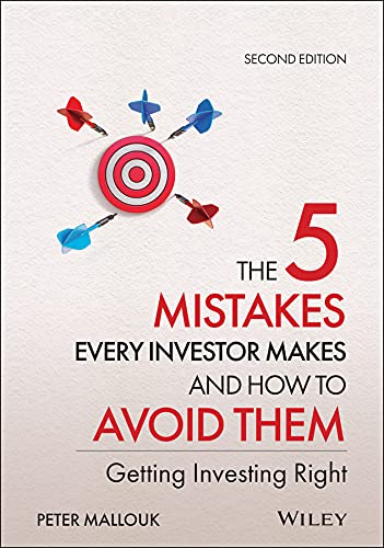 کاور کتاب The 5 Mistakes Every Investor Makes and How to Avoid Them: Getting Investing Right