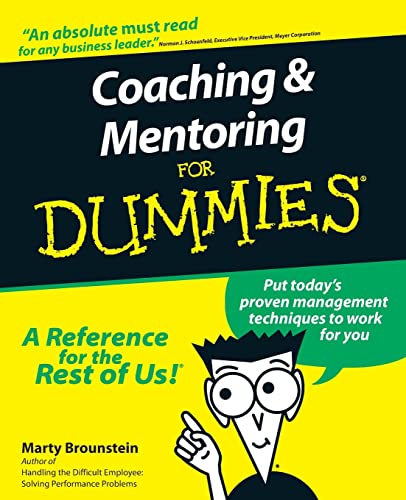 کاور کتاب Coaching and Mentoring For Dummies