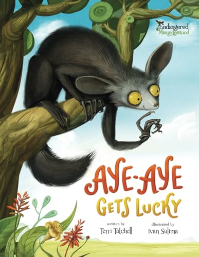 کاور کتاب Aye-Aye Gets Lucky