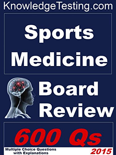 کاور کتاب Sports Medicine Board Review (Board Review in Sports Medicine Book 1)
