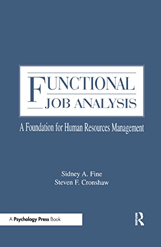 کاور کتاب Functional Job Analysis: A Foundation for Human Resources Management