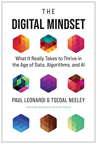 کاور کتاب The Digital Mindset: How to Thrive in the Algorithmic Age