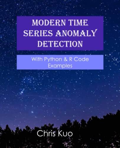 کاور کتاب Modern Time Series Anomaly Detection: With Python & R Code Examples